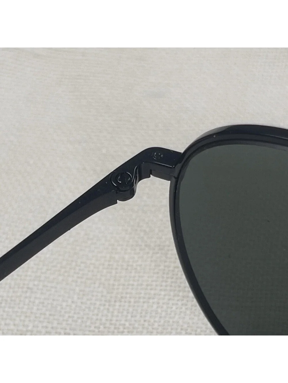Ray-Ban Sunglasses Shiny Black Metal Tinted RB 3681 002/71